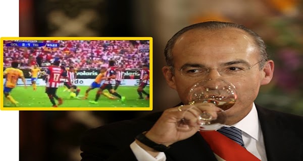 Calderón pide usar tecnología en futbol por penal no marcado a Tigres; mejor “revisamos” boletas de 2006, le reviran
