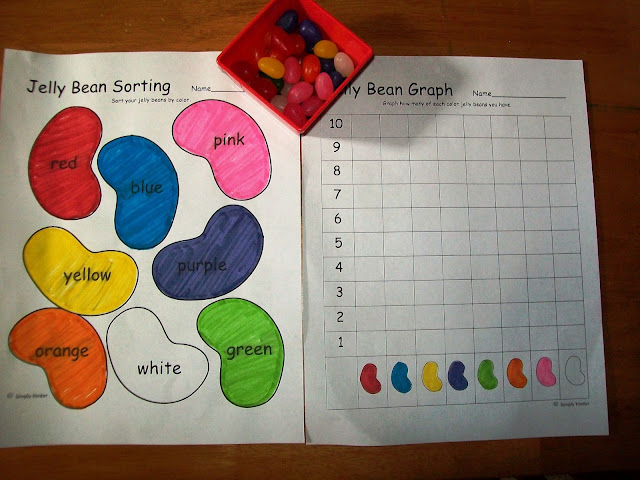 Jelly Bean Sorting & Graphing