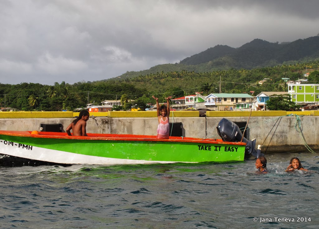 Dominica boat
