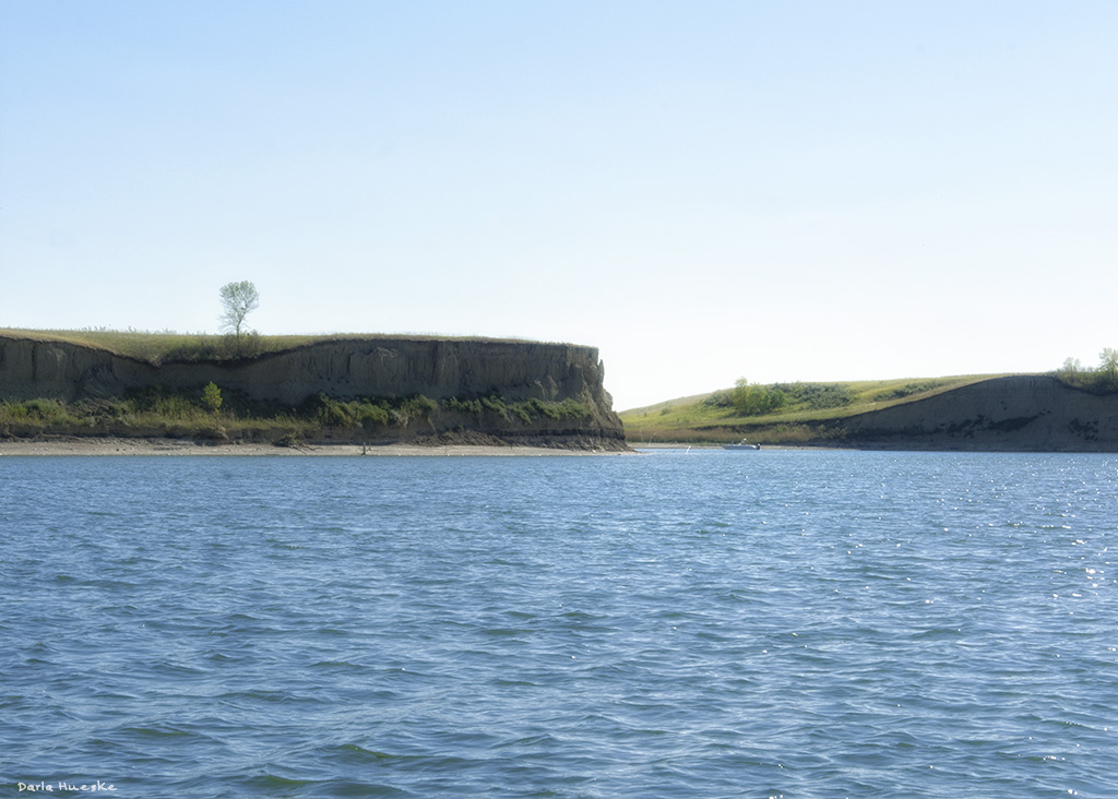 Sailing Lake Sakakawea in North Dakota