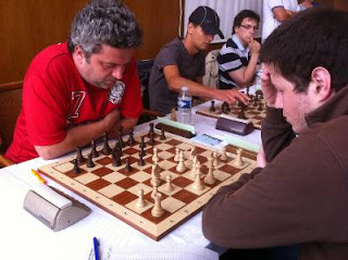 Echecs en Slovénie : Andrei Istratescu, meneur de l'équipe de Marseille © Chess & Strategy 