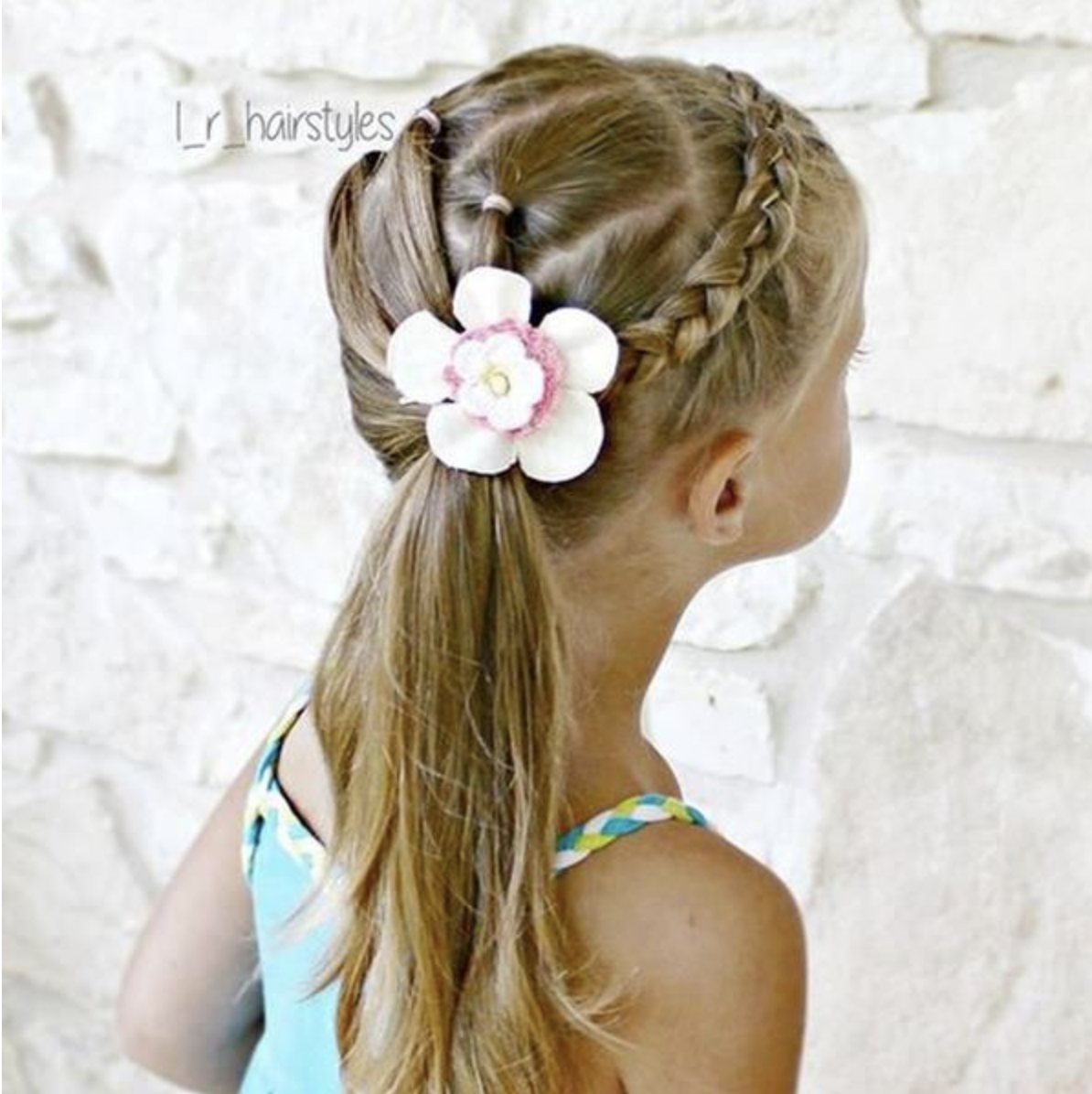 little girl braided hairstyles for weddings