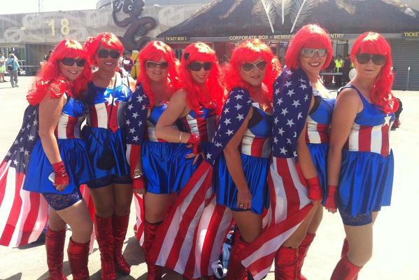 there's a party in the usa costumes