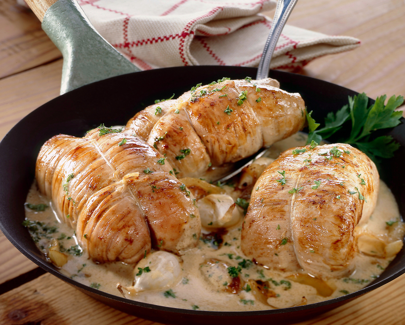 Recettes Paupiettes : Cocottes Et Papinettes: Paupiettes De Veau Aux Champignons