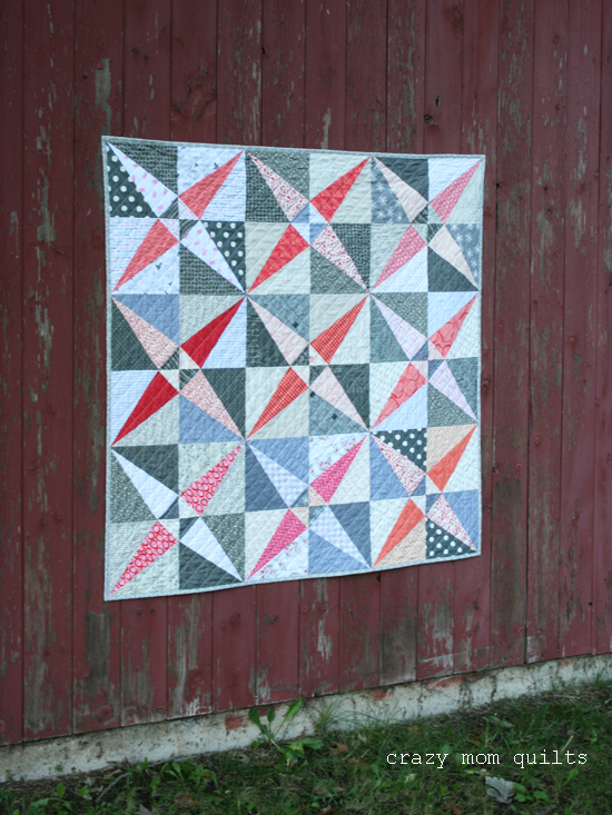 crazy mom quilts crossed canoes quilt