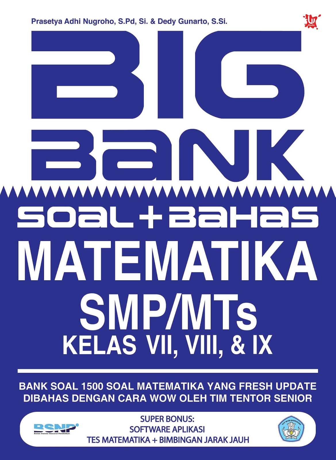 Download Big Bank Matematika SMP/Mts Kelas VII, VIII dan IX
