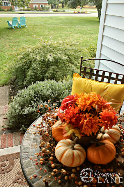 21 Rosemary Lane: Autumn Porch ~ Bountiful Beginnings