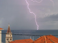 nevrijeme munje Brački kanal slike otok Brač Online nevrijeme munje Brački kanal slike otok Brač Online