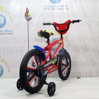 16 asagi sepeda anak bmx