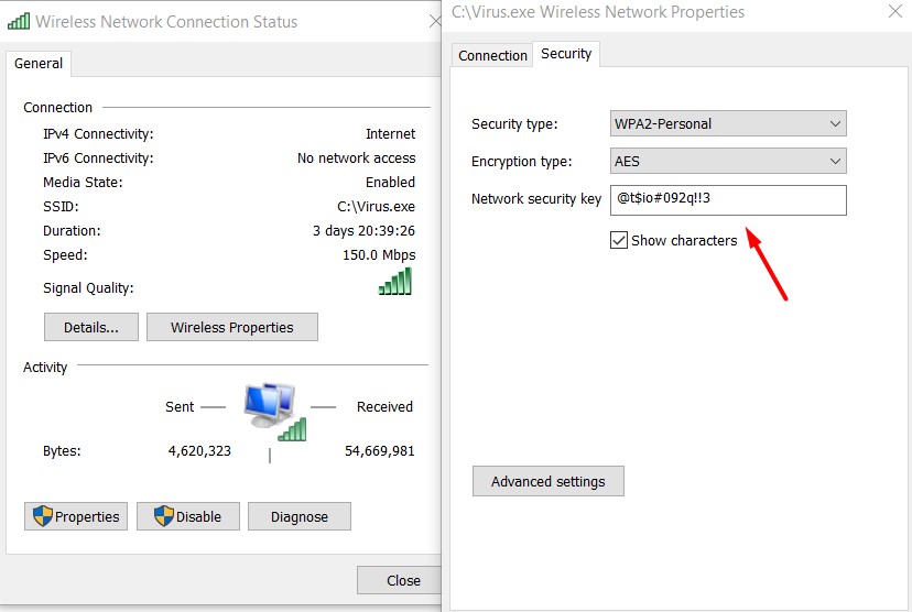How to get the list of WiFi Passwords stored on your computer using