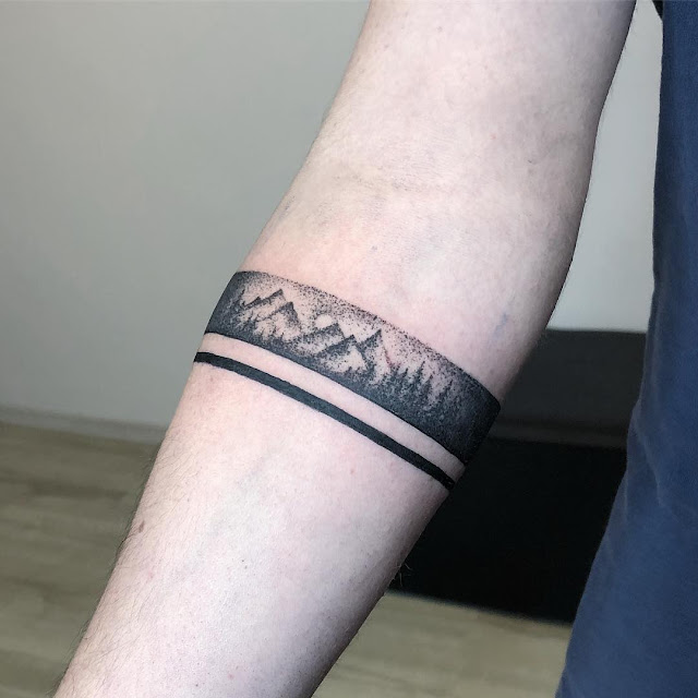 Braceletes de tatuagens Braceletes de tatuagens