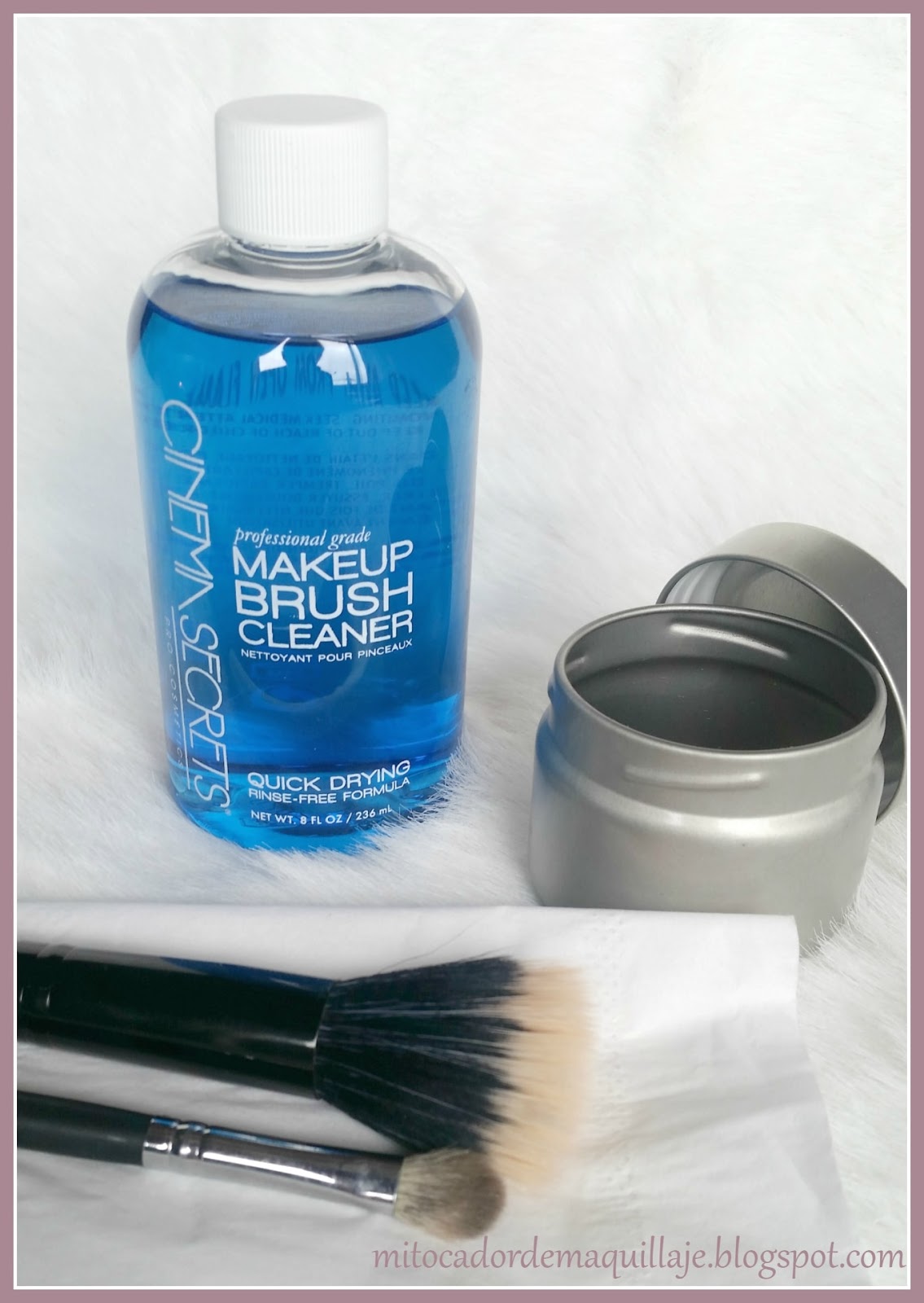 Reseña Makeup Brush Cleaner de Cinema Secrets