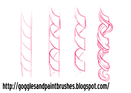 how to draw ringlet curls how to draw ringlet curls