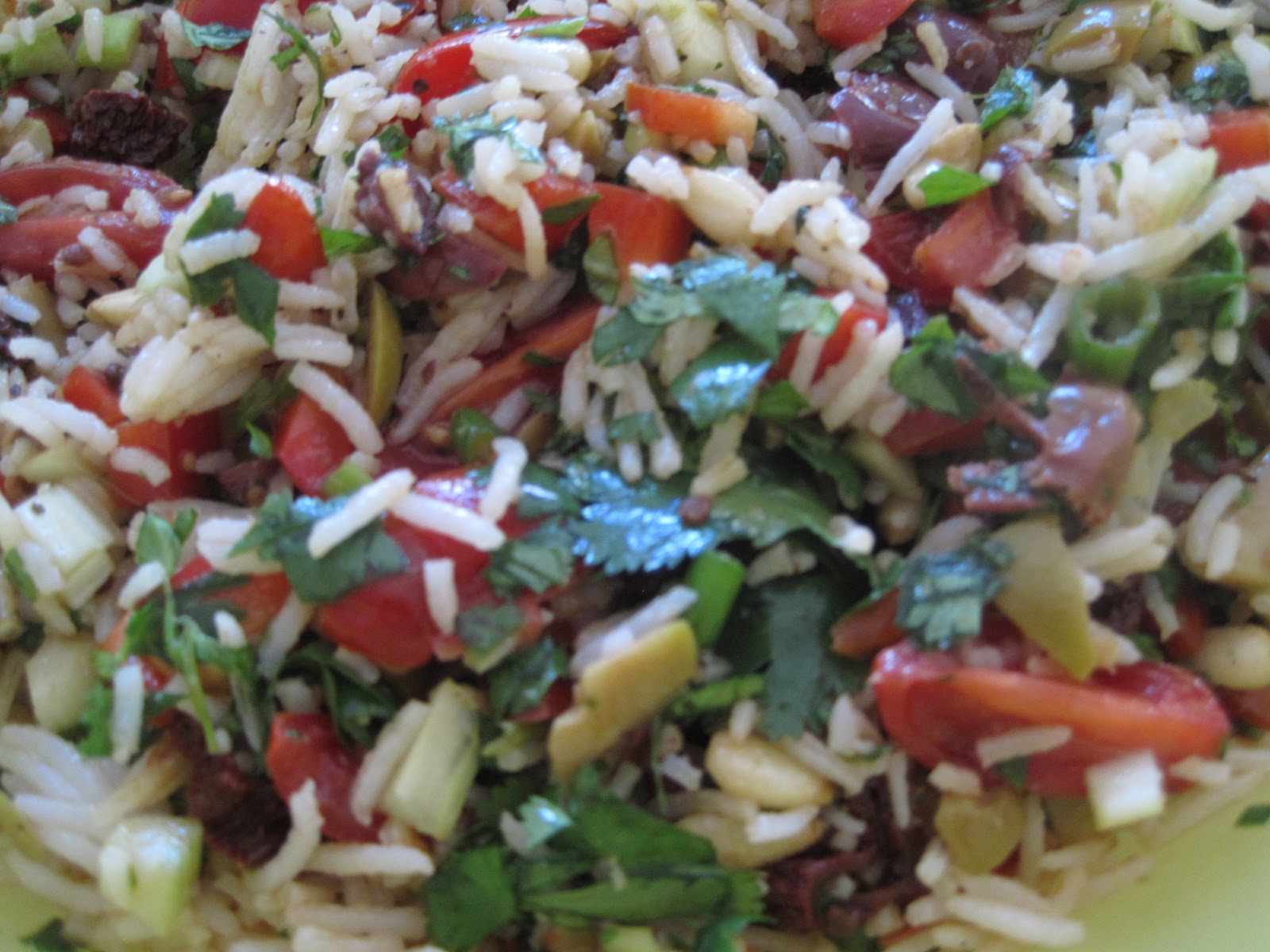 Grains&More: mediterranean rice salad