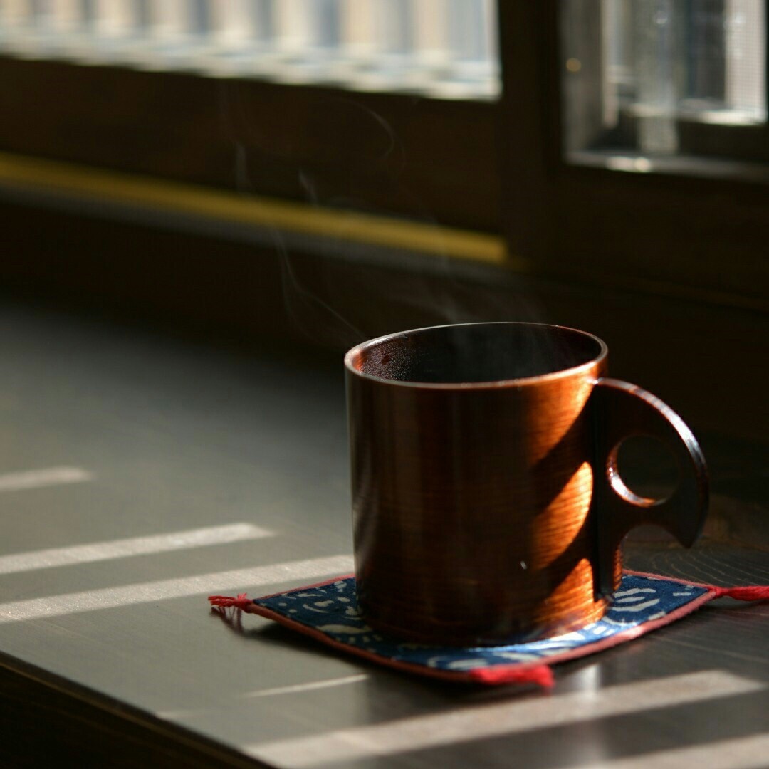 木曽漆器で、ほっこりコーヒーを飲もう！