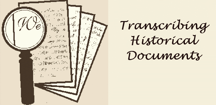 Transcribing Historical Documents