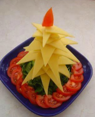 25 Ideias de Árvores de Natal Comestíveis