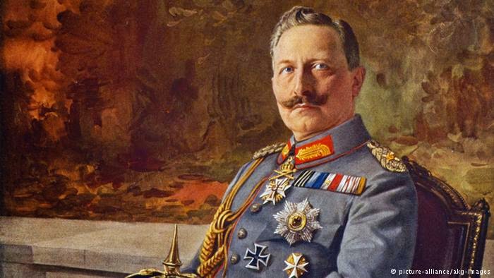 ENSEÑANZA PERMANENTE: El káiser alemán Guillermo II fue el principal