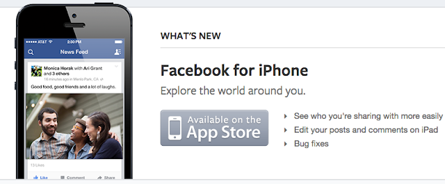 Delete Facebook app iPhone