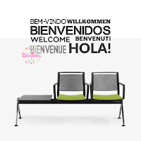 vinilo decorativo oficina sala consultorio comedor bienvenidos idiomas