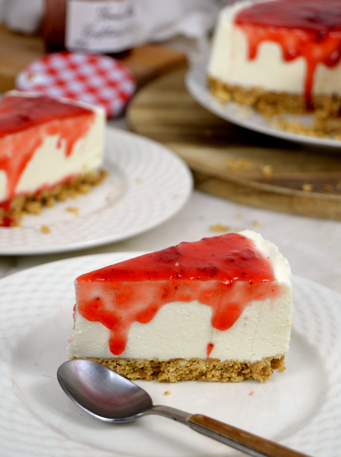 tarta de queso fria sin cuajada