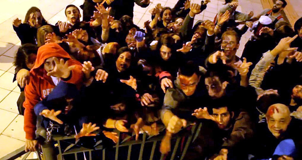Spanish News in English Zombies Hit the Streets of Collado Villalba