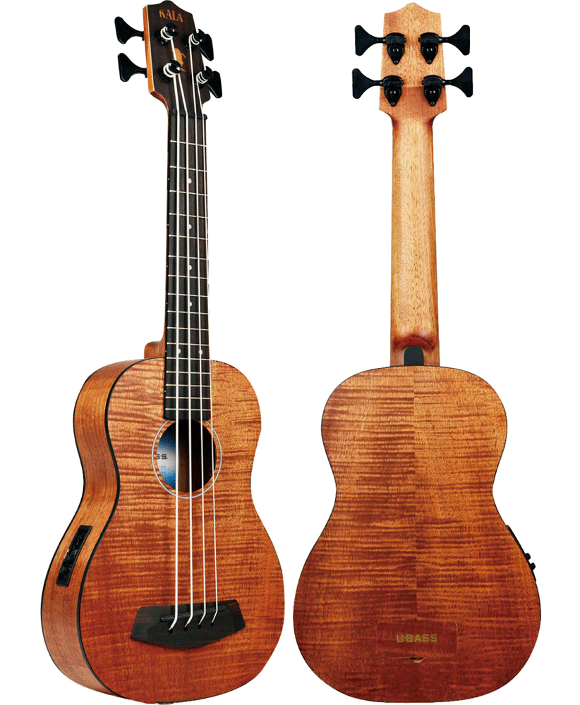 Demo Kala UBASSFMFSEW and Kalas New Metal Round Wound Bass Strings KA