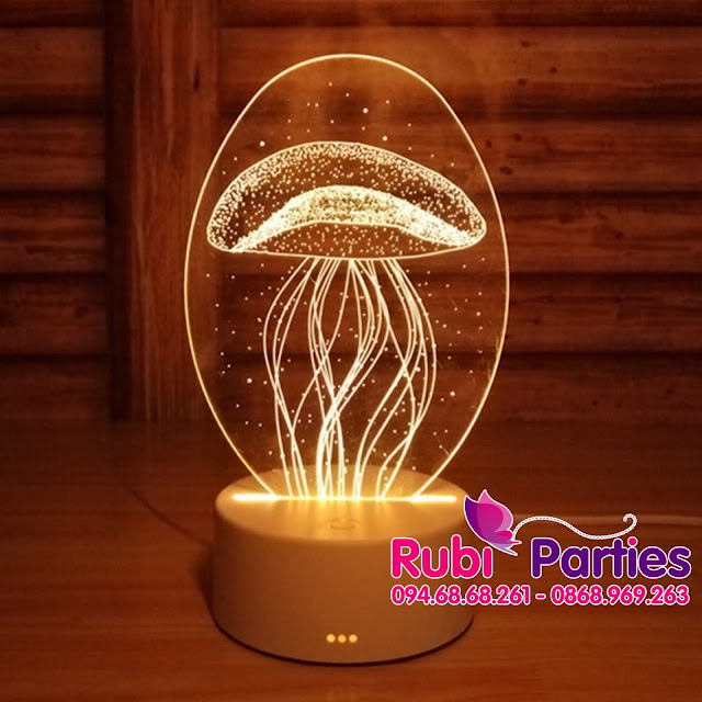Đèn LED 3D Den LED 3D