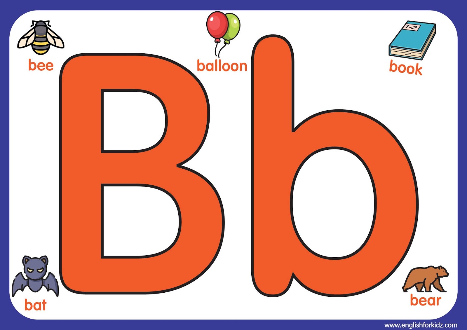 Free Printable Letter B | Francesco Printable