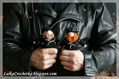 Lalka Crochetka Biker Doll Lalka Harleyowiec http://lalkacrochetka.blogspot.com/2017/04/biker-doll-lalka-harleyowiec.html