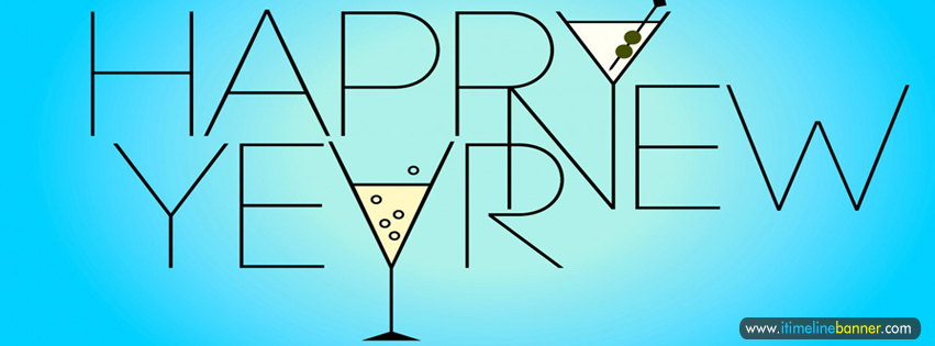 Happy New Year Facebook Timeline Cover