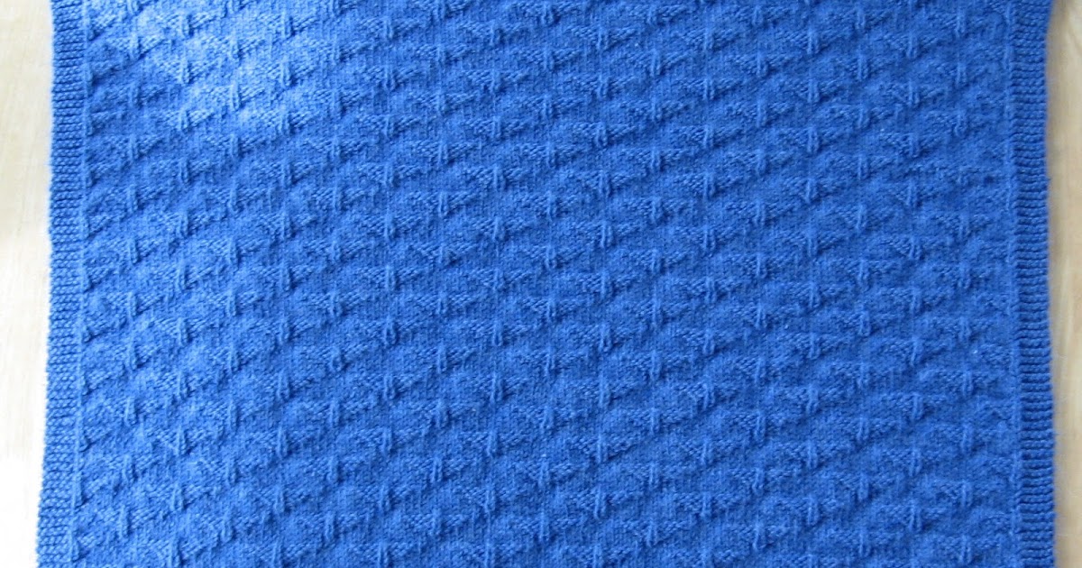 Simple Knits: Fly Boy Baby Blanket