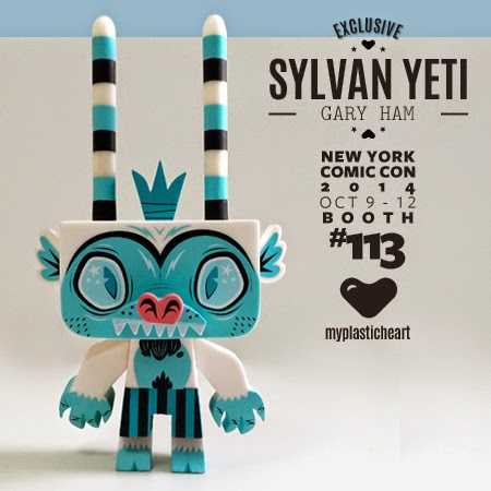 New York Comic Con 2014 Exclusive “Yeti” Sylvan Vinyl Figure by Gary Ham