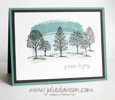 Last Chance Favorite: 7 Stampin' Up! Lovely as a Tree Cards ~ www.juliedavison.com