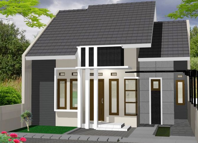 Desain rumah Minimalis Satu Lantai 