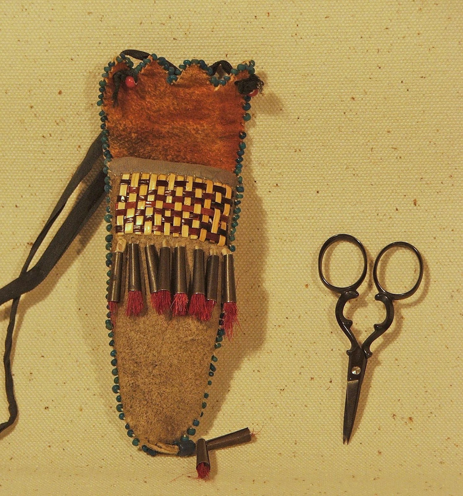 Small Quillwork Neck Sheath by Jan and Rochelle Zender For The Love