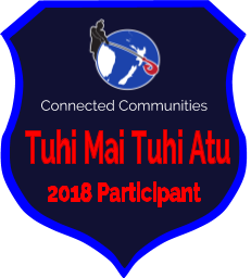 Tuhi Mai Tuhi Atu badge 2018