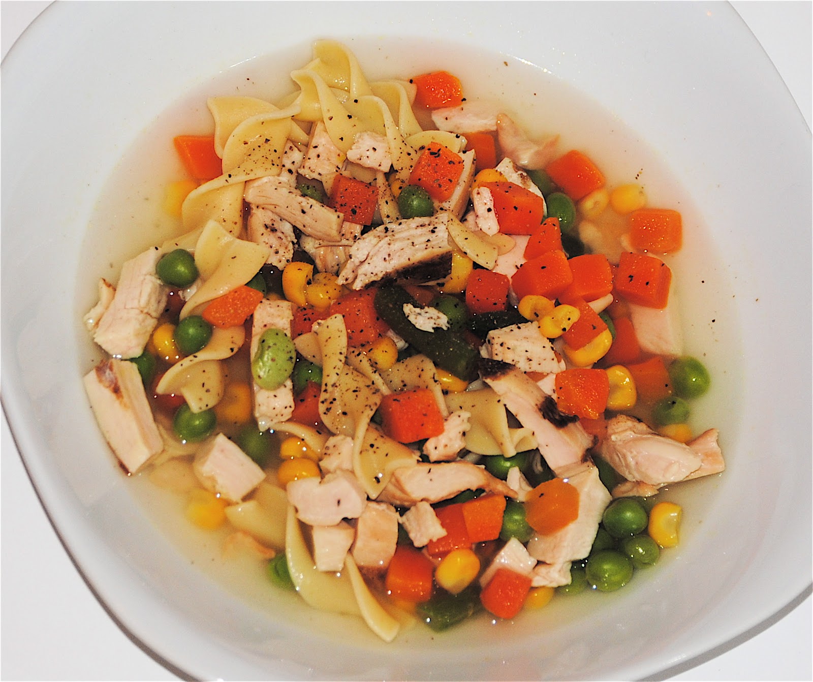 Crock Pot Chicken Noodle Soup with Vegetables
