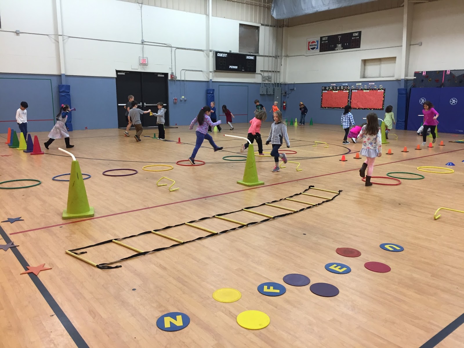 JUMP, HOP, & LEAP and VOLLEYBALL!