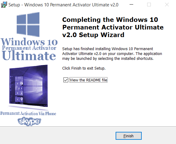 Windows 10 Permanent Activator
