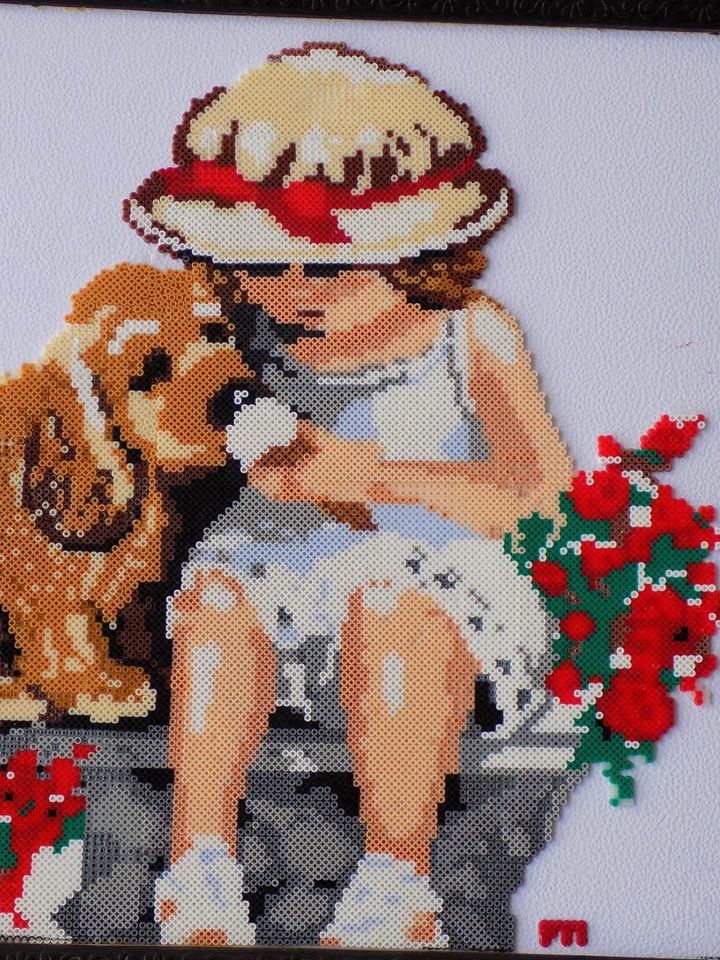Art and Tips from a Perler Mini Bead Master