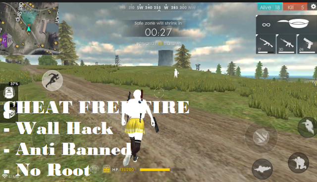 Cara Cheat Free Fire Terbaru 2019