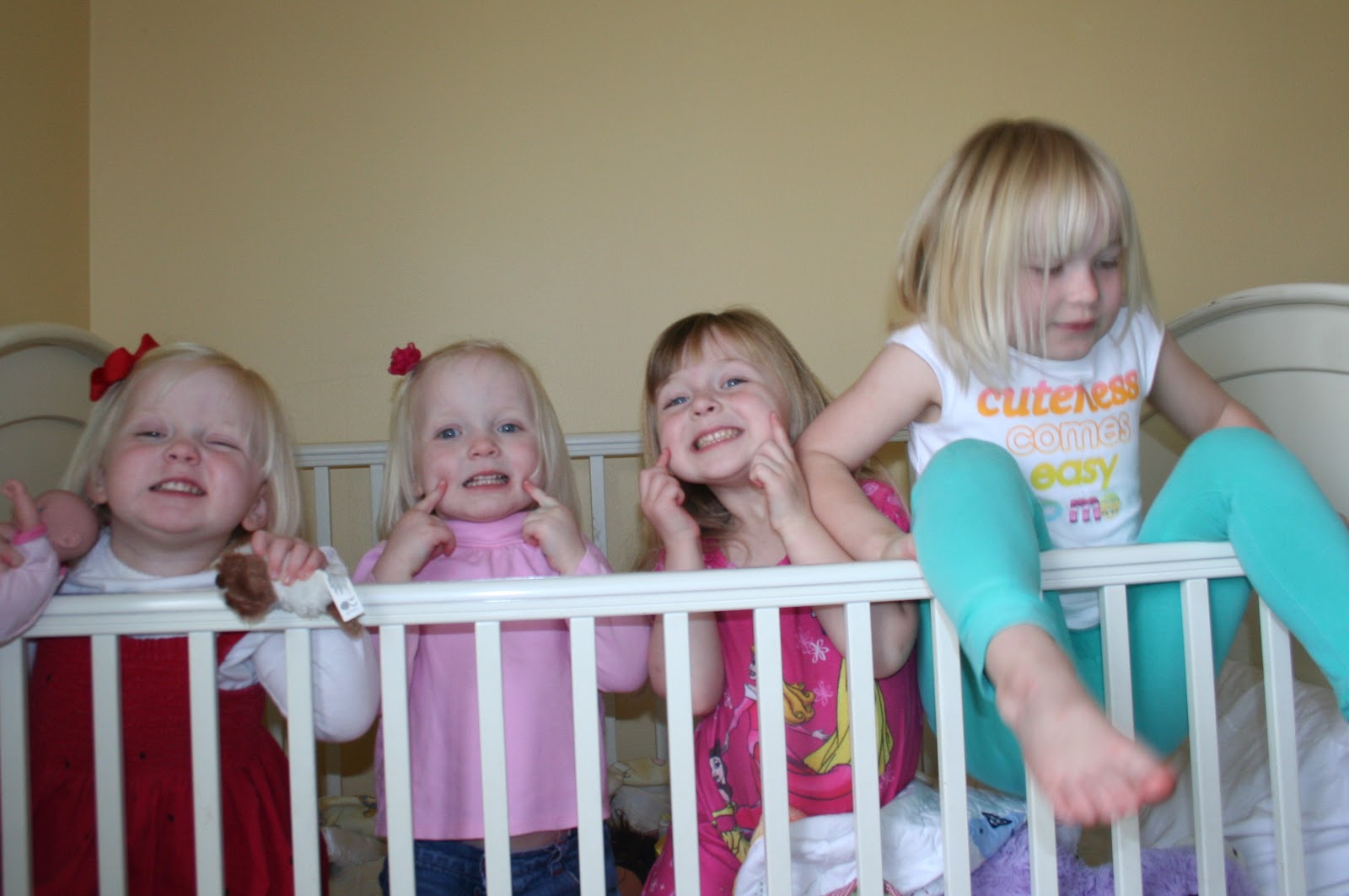 Six Stechers Big Girls and Their Big Beds