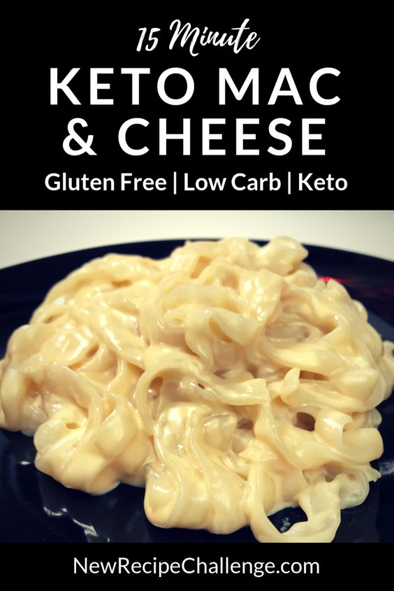 Easy Keto Mac & Cheese healthy dinner recipe