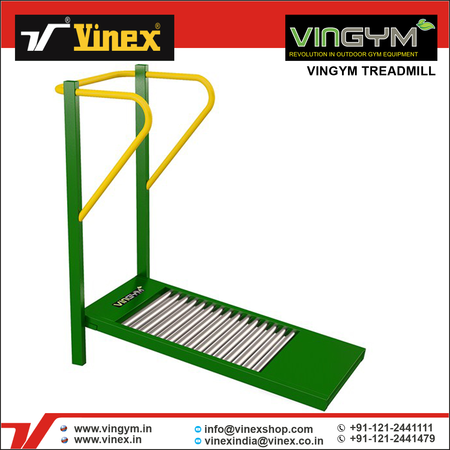 VINGYM Outdoor Gym & Fitness Equipment, Buy Green GYM Equipment Online