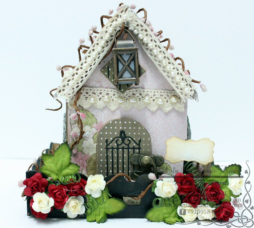 Crafters Corner Shabby chic Piggy Bank