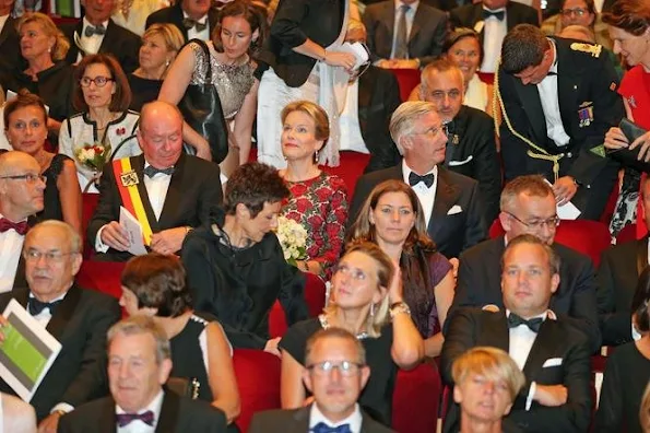 King Philippe and Queen Mathilde attends the 8th gala concert of the King Baudouin foundation organized by the East Flanders committee in Gent