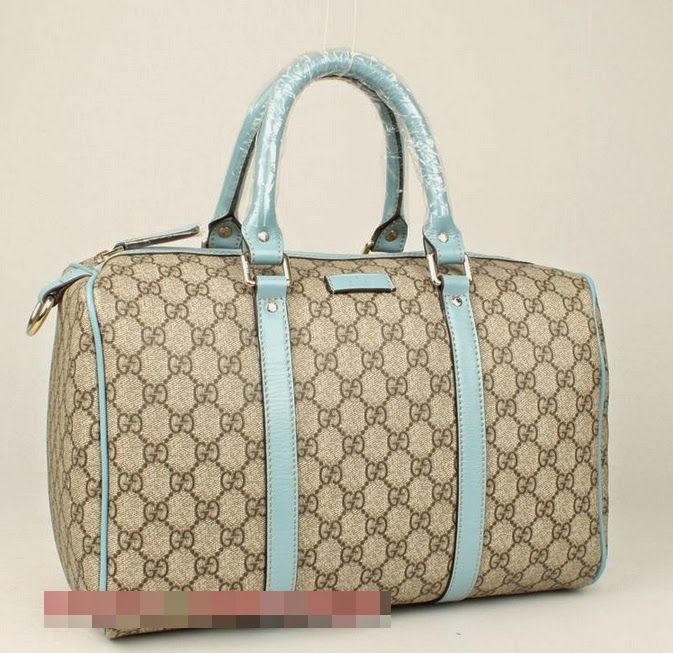 Gucci Boston With Blue Trimmed