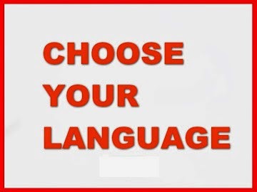 CHOSSE your LANGUAGE.