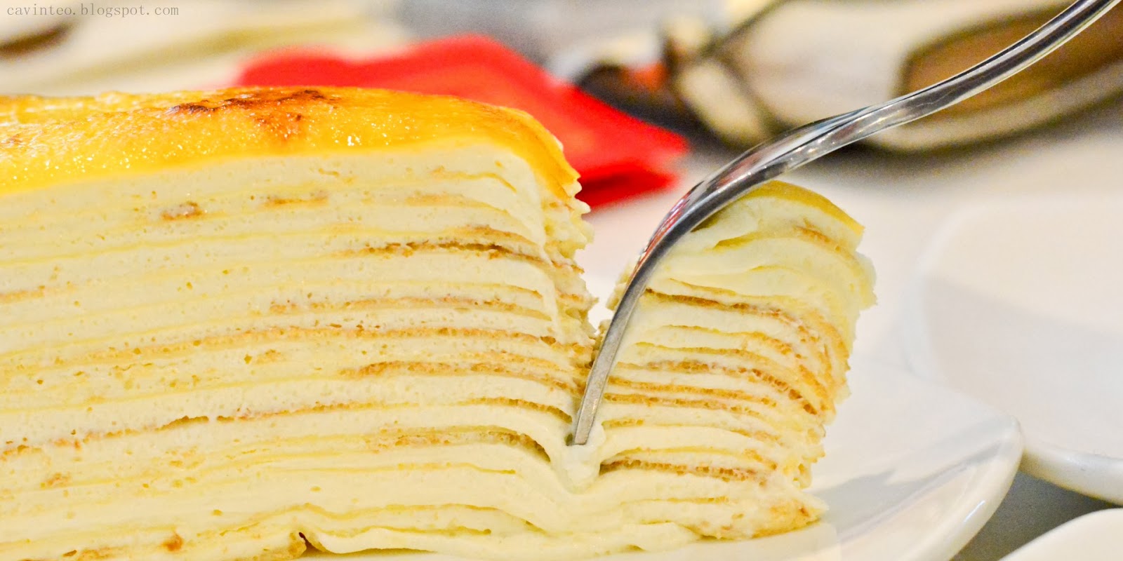 Entree Kibbles Lady M Confections & her Signature Mille Crepes